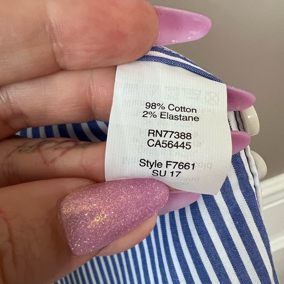 J.Crew Factory Wrinkle Free Button Down - Picture 4 of 6